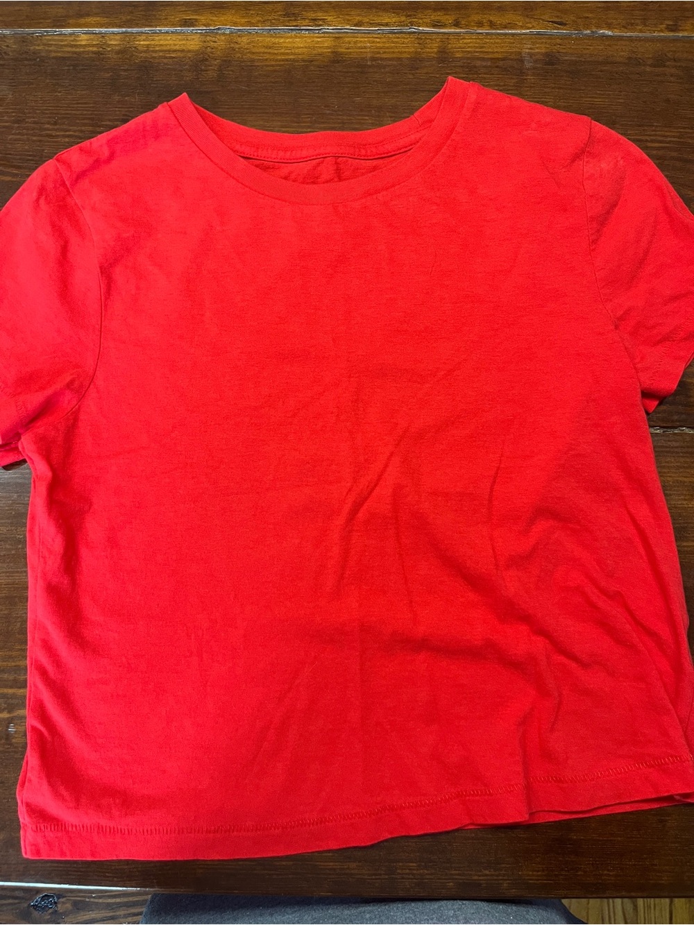 Universal Thread Bright Red Kids Short Sleeve Tee